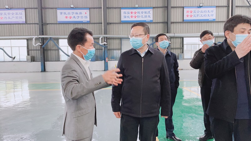 热烈欢迎市人大主任肖善武莅临黄山开云电竞(中国)官方网站
